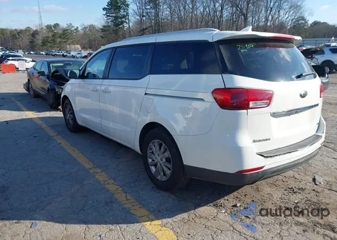 2015 Kia Sedona Lx z USA, uszkodzony, nr VIN KNDMB5C11F6044477